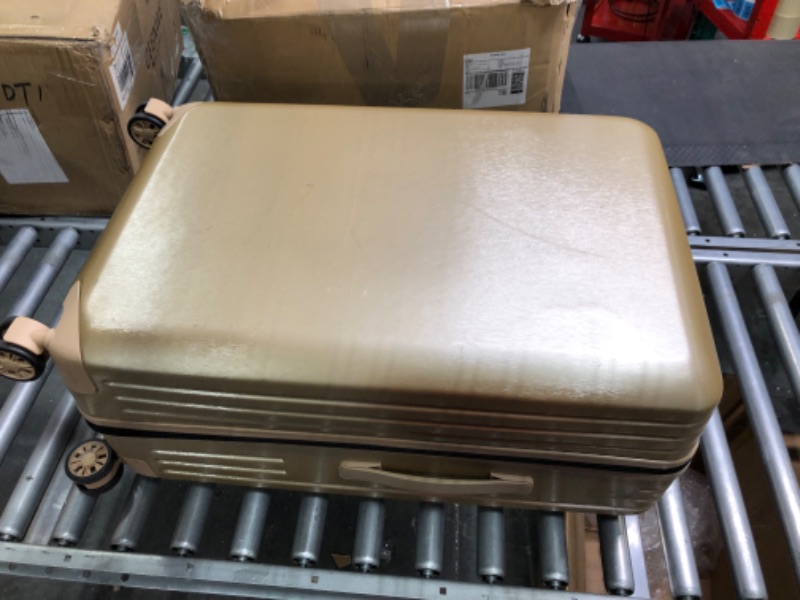 Photo 4 of 3 piece Golden Luggage Set 28 inch, 26 inch, and 24 inch 