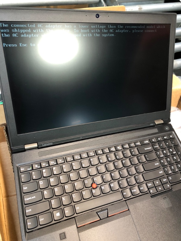 Photo 5 of Lenovo ThinkPad P50 15.6-inch FHD, Core i7-6820HQ 2.7GHz, 16GB RAM, 500GB Solid State Drive, Windows 10 Pro 64Bit, (Renewed)