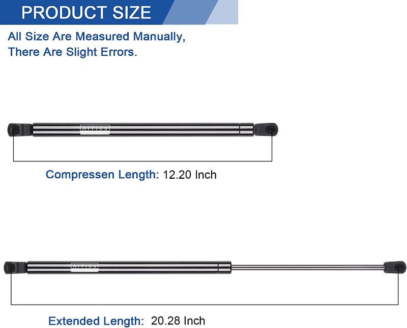 Photo 1 of AiYiGu Front Hood Lift Supports Shock Struts Gas Springs Compatible with Lexus RX350/RX450h 2010 2011 2012 2013 2014 2015, Replacement 6755 SG229046, 1
