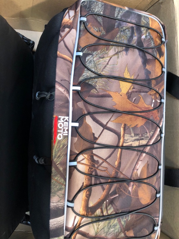 Photo 1 of ATV Cargo Bag with Insulated Bag, KEMIMOTO ATV Storage Bags with Cushion, Camo ATV Bag Water-Resistant Reflective Strips, Four Wheeler Universal Gear Bag Accessories Compatible with Polaris Sportsman Rancher Fourtrax Outlander Grizzly Brute Force Arctic C