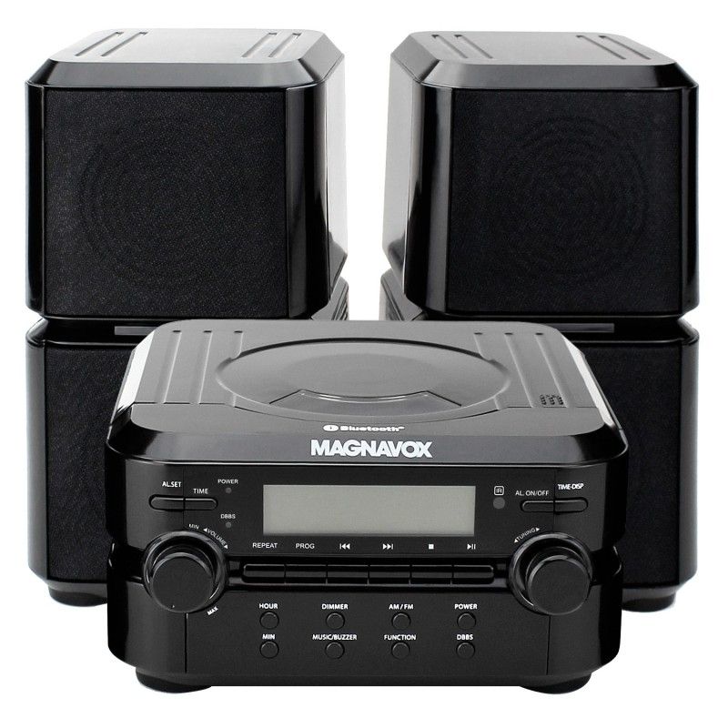 Photo 1 of MAGNAVOX- 3 PIECE CD Shelf System