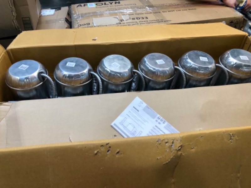 Photo 1 of Sunco 6 Inch Recessed Lighting Housing Can Light New Construction, Air Tight Ceiling Can, 120-277V, Hard Wired, TP24 Connector, Easy Install, IC Rated, UL Title 24 Compliant 6 Pack