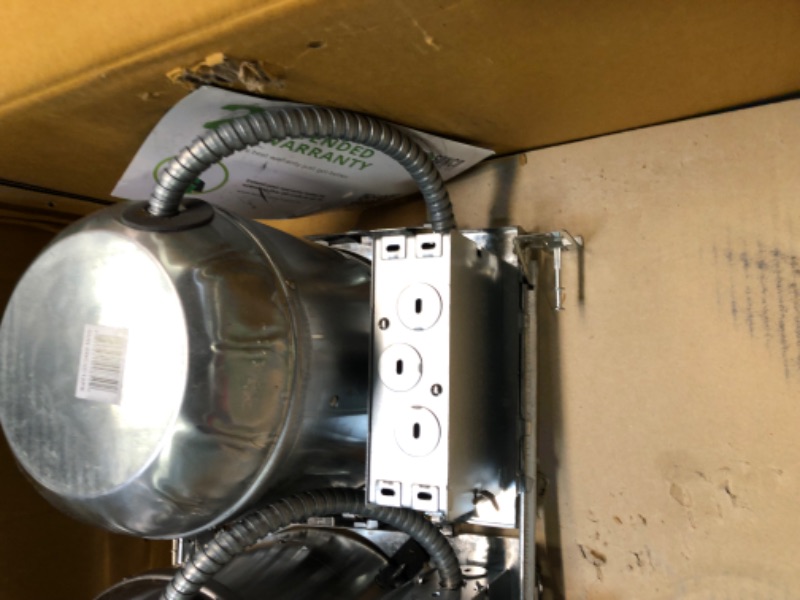 Photo 1 of Sunco 6 Inch Recessed Lighting Housing Can Light New Construction, Air Tight Ceiling Can, 120-277V, Hard Wired, TP24 Connector, Easy Install, IC Rated, UL Title 24 Compliant 6 Pack