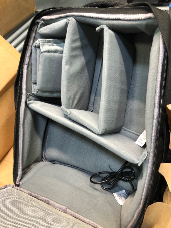 Photo 1 of CADeN Camera Backpack Professional DSLR Bag with USB Charging Port Rain Cover, Photography Laptop Backpack for Women Men Waterproof, Camera Case Compatible...
