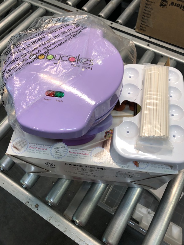 Photo 4 of Babycakes CP-12 Cake Pop Maker, 12 Cake Pop Capacity, Purple