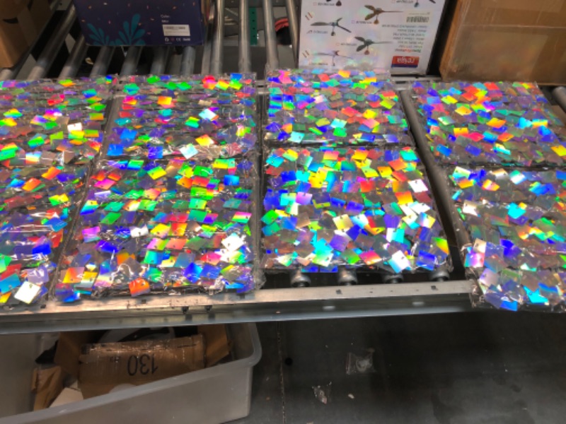 Photo 1 of Kate 24pcs/Set Assembled Colorful Silver Shiny Sequins Wall Backdrop Panels Shimmer Photography Props for Birthday Wedding Party Decoration 30x30cm 24 PCS Colorful Silver