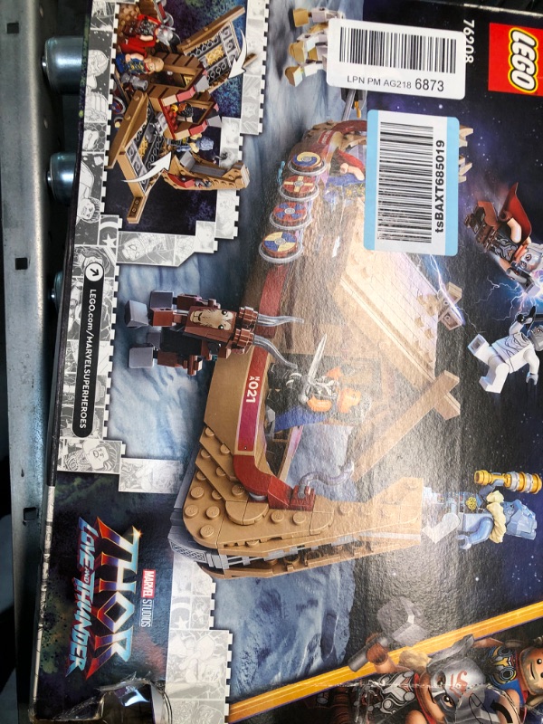 Photo 4 of LEGO Marvel The Goat Boat Buildable Thor Set 76208 with Toy Ship, Stormbreaker and 5 Minifigures, Avengers Gifts for Kids, Boys and Girls 8 Plus Year Old