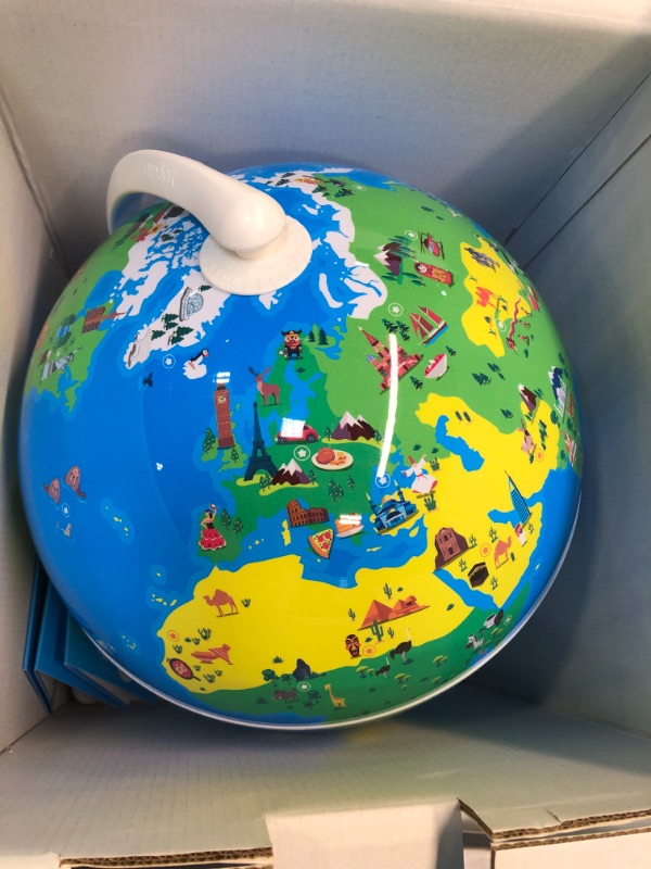 Photo 2 of Orboot by PlayShifu - Earth and World of Dinosaurs (app Based) Set of 2 Interactive AR Globes for STEM Learning at Home