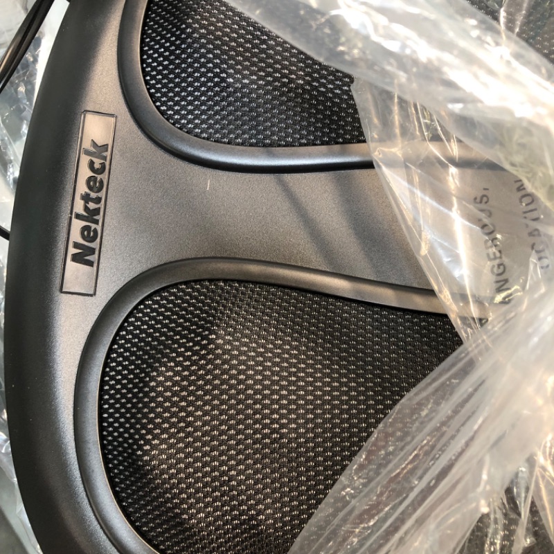 Photo 1 of Nekteck Foot Massager with Heat, Shiatsu Heated Electric Kneading Foot Massager Machine for Plantar Fasciitis, Built-in Infrared Heat Function and Power Cord Black