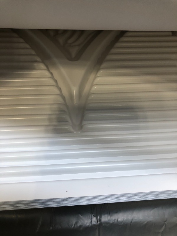 Photo 1 of Art3d Drop Ceiling Tiles 24x24 in White (12-Pack, 48 Sq.ft), 3D Wainscoting Panels Glue Up 2x2 24"x24" White 12