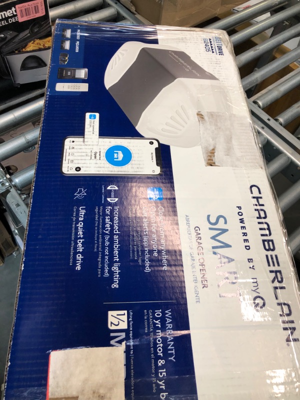 Photo 1 of Chamberlain B2405 Garage Door Opener 0.5 HP Belt Drive WiFi Compatible