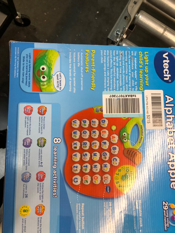 Photo 3 of VTech Alphabet Apple,Red Standard Packaging