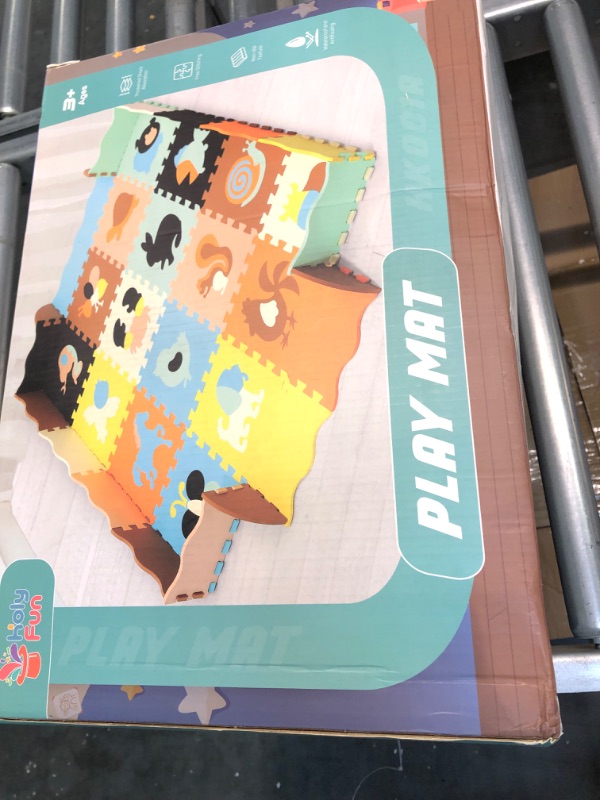 Photo 3 of 56" X 56" Play Mats Floor Mat Foam Puzzle Playmat for Kids