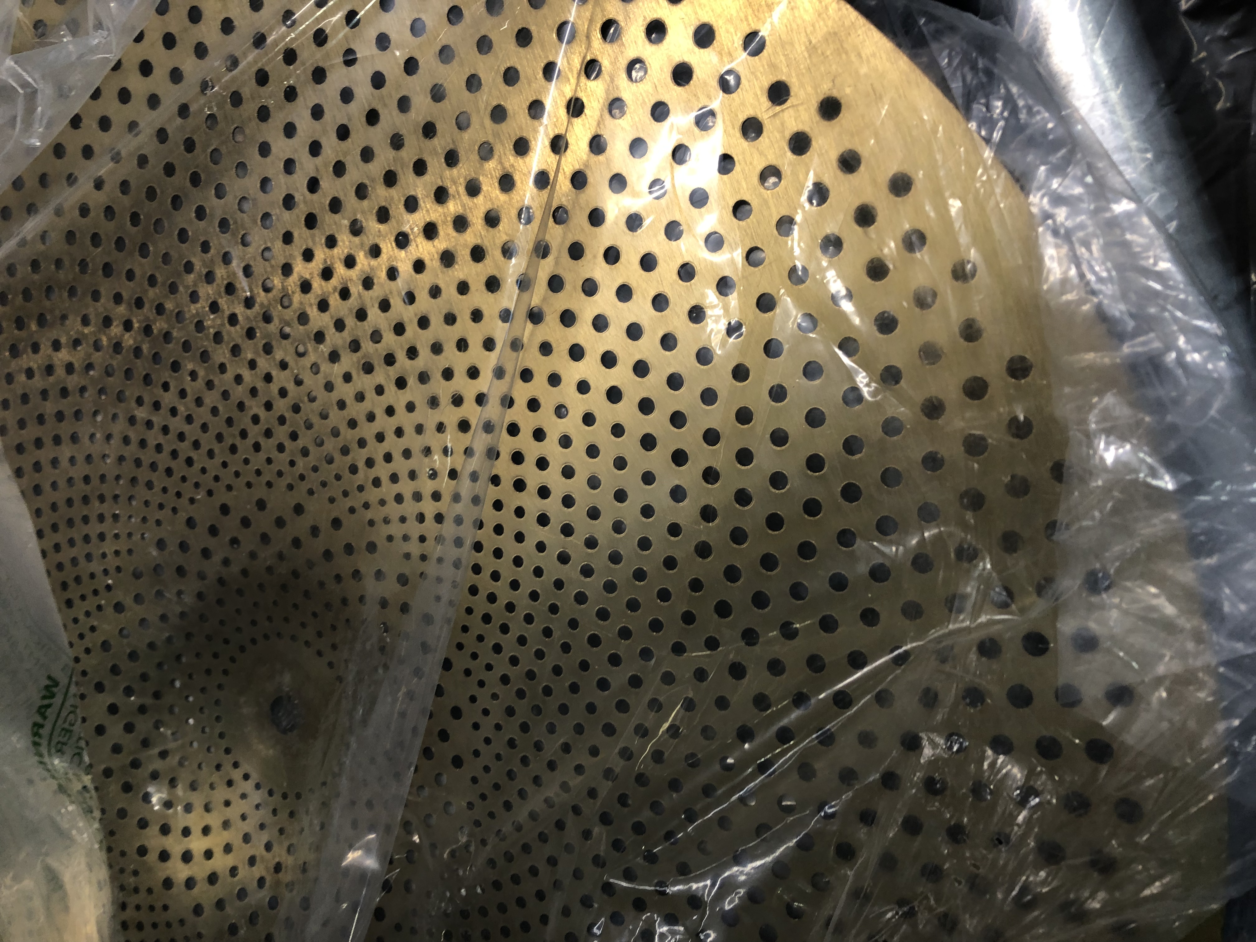 Photo 3 of Arborea Mute Cymbal Low Volume Cymbal Golden Splash Crash Mute Cymbal For Practice (20”Ride)