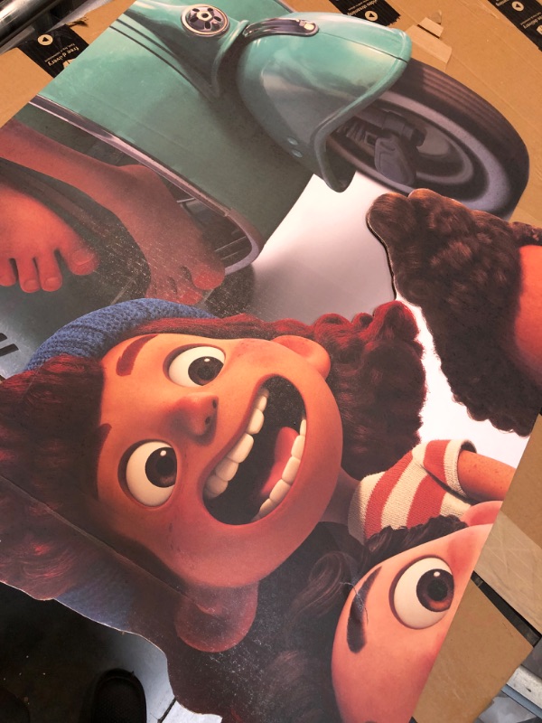 Photo 2 of Advanced Graphics Luca, Alberto and Giulia Life Size Cardboard Cutout Standup - Disney Pixar Luca (2021 Film) Luca, Alberto and Giulia One Size