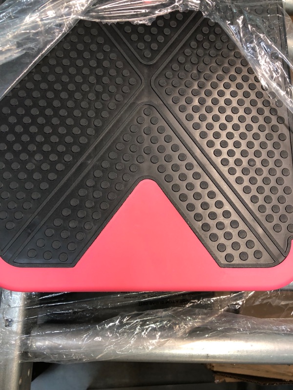 Photo 1 of KL KLB Sport Adjustable Exercise Workout Aerobic Stepper Step Platform Trainer Red