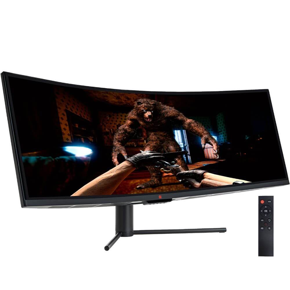 Photo 1 of Deco Gear 49" Curved Ultrawide 5K Monitor, 5120x1440, 120Hz, 101% NTSC, 100% SRGB, HDR400