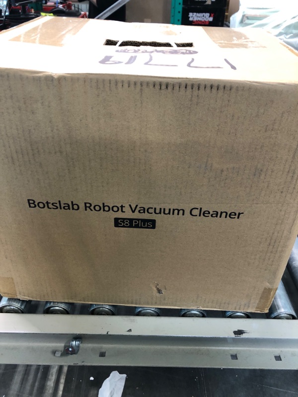 Photo 1 of + 360 S8 Plus Robot Vacuum Cleaner and Mop Combo Self-Empty, Botslab LIDAR Navigation Smart Mapping Robot, 2700Pa Suction Great Suction, Work with Alexa, Ideal for Pet Hair, Carpet and Hard Floor