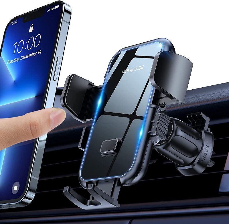 Photo 1 of Miracase Phone Mount for Car Vent, Universal Car Phone Holder Mount