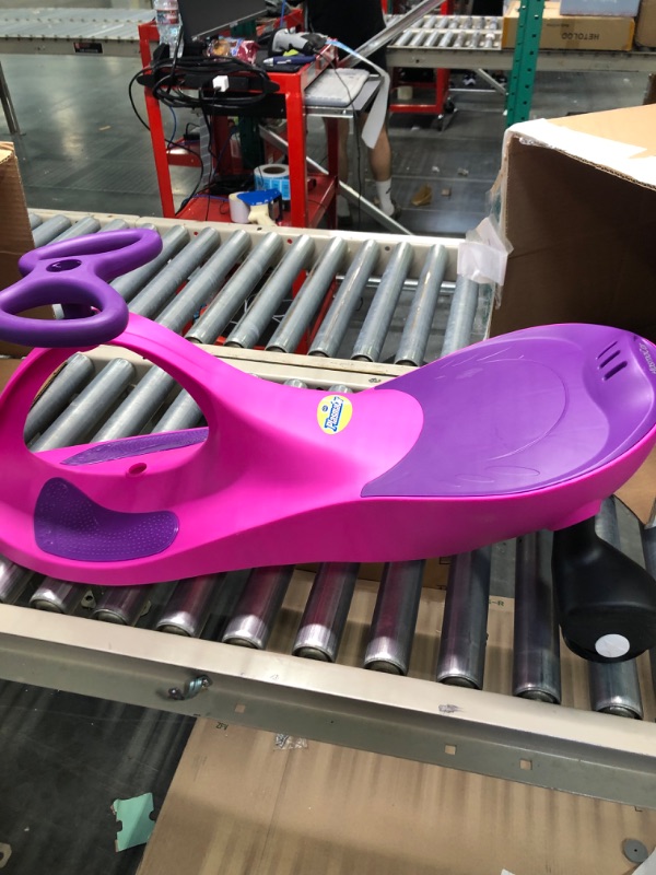 Photo 1 of The Original PlasmaCar by PlaSmart - Pink | Purple - Ride On for Ages 3 Years and Up - No Batteries, Gears or Pedals - Twist, Turn, Wiggle for Endless Outdoor Fun- Sit Down Kids Riding Push Around Toy
