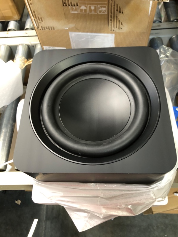 Photo 3 of SAMSUNG SWA-W510 Subwoofer for S Series Soundbar with Powerful Bass, Wireless, Unibody Design, Compact 6.5" Size, 2022 & SWA-9200S Wireless Rear Speaker Kit Subwoofer + Rear Speaker Kit