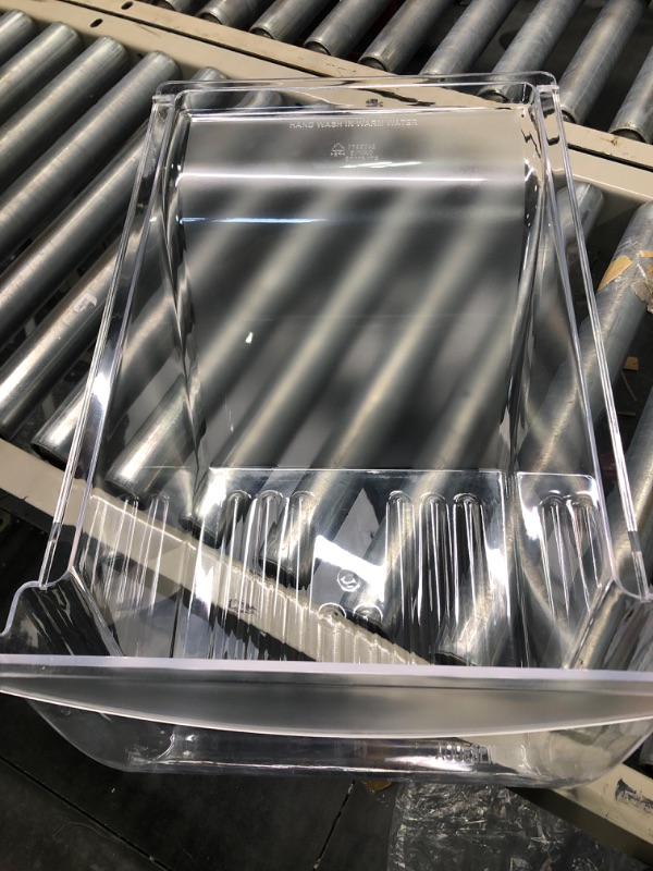 Photo 1 of Azdele 2023 Upgraded 240337103 Refrigerator Crisper Pan, Replace 240337102, 240337105, 240337107, 240337108, 240337109, 891037, Compatible with frigidaire, Kenmore, Crosley, White westinghouse Plastic