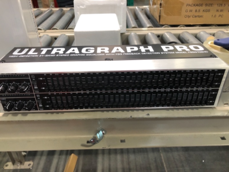 Photo 1 of Behringer FBQ3102HD - 31-Band Stereo Graphic EQ