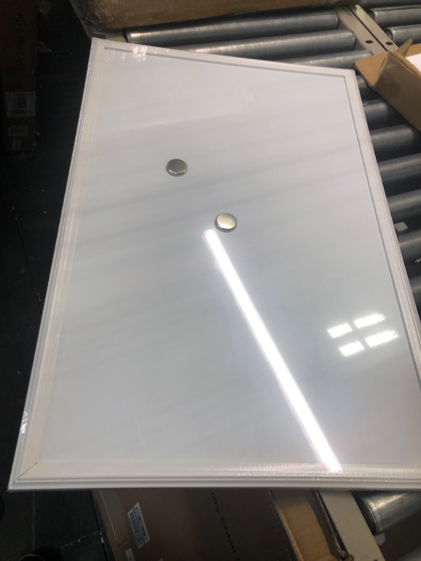 Photo 2 of U Brands Magnetic Dry Erase Board, 20 x 30 Inches, White Wood Frame (2071U00-01) 20'' x 30''