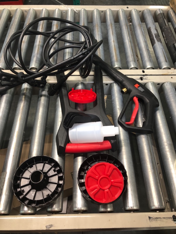 Photo 2 of Workmoto Electric Pressure Washer, Power Washer with Foam Cannon, 4 Quick Connect Nozzles, 3900 PSI 2.4 GPM