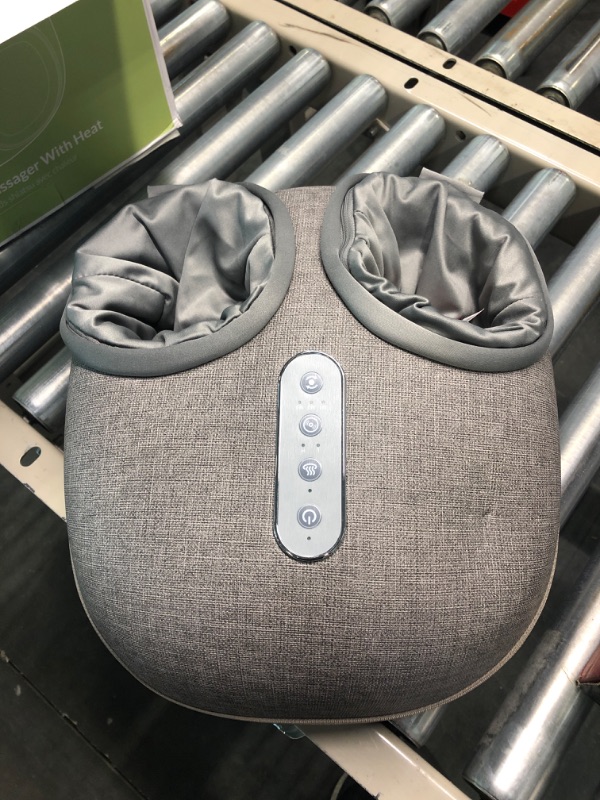 Photo 2 of Medcursor Shiatsu Foot Massager Machine with Heat, Shiatsu Deep Kneading, Delivers Relief for Tired Muscles and Plantar, Multi-Level Settings & Adjustable Intensity for Home or Office Use