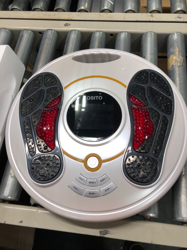 Photo 2 of OSITO Foot Circulation Plus (FSA or HSA Eligible)- EMS Feet and Legs Massager Machine for Neuropathy- Nerve Muscle Massage Stimulator to Reduce Swelling Foot Calf Ankle Leg and Body Pain Reflexology