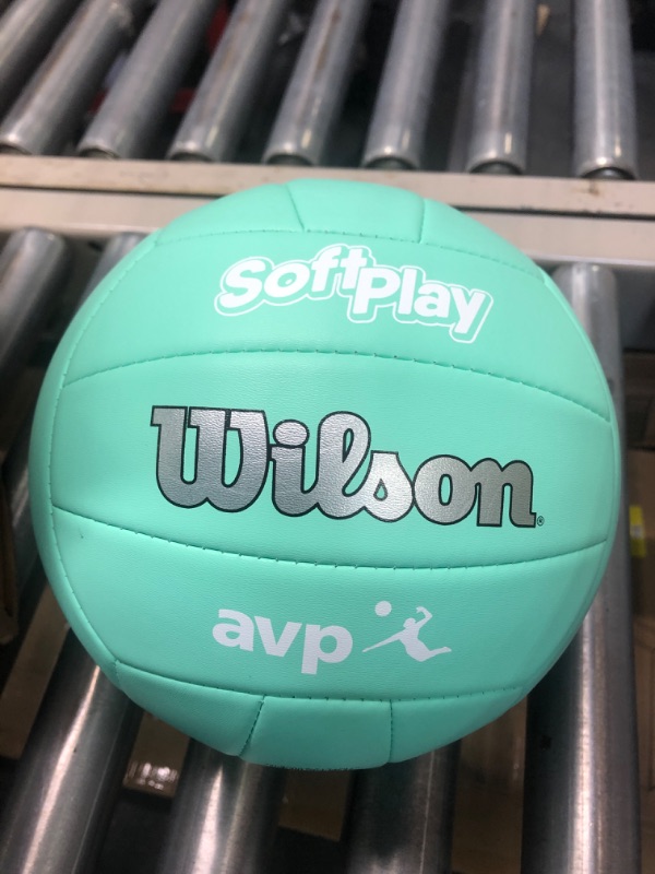 Photo 2 of WILSON AVP Soft Play Volleyball - Official Size AVP Soft Play Mint