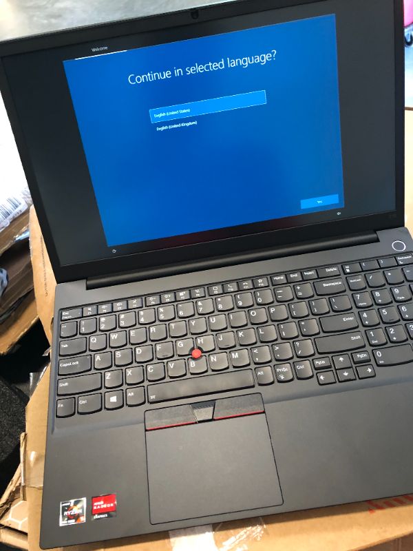 Photo 2 of ***Can be upgraded to Windows 11*** OEM Lenovo ThinkPad E15 Gen 2 15.6" FHD IPS, AMD Ryzen 5 4500U with Radeon Graphics, 16 GB Ram 500 GB  NVMe, Fingerprint, W10P, Business Laptop 