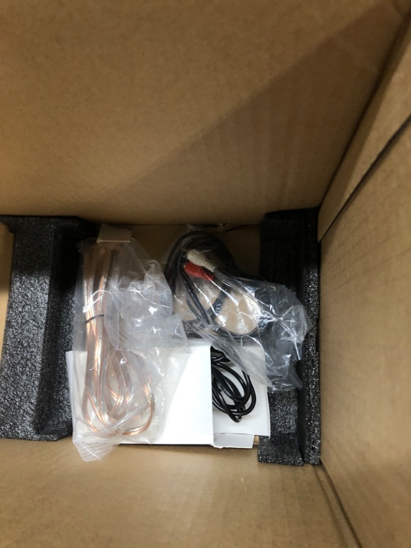 Photo 1 of Saiyin Bluetooth Bookshelf Speakers for Record Player, Powered Studio Monitor Speaker with 5.2 Inch Woofer, Horn Tweeter and Optical RCA Inputs, Subwoofer Line Out for Turnable.