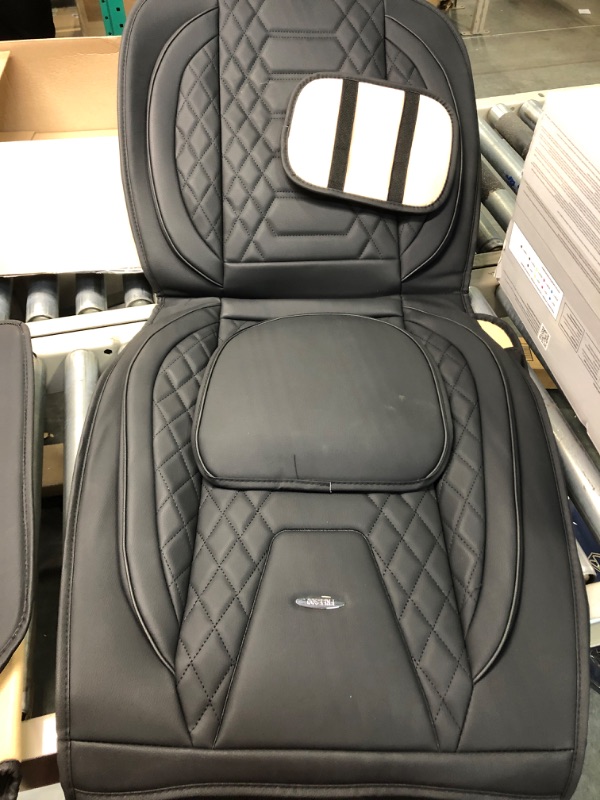 Photo 3 of FREESOO Tundra Seat Covers- for 2007-2021 Toyota Tundra Seat Covers Crewmax Cab- Tundra Faux Leather Seat Covers- Toyota Tundra Seat Protector- Custom fit Car Seat Covers Full Set Black