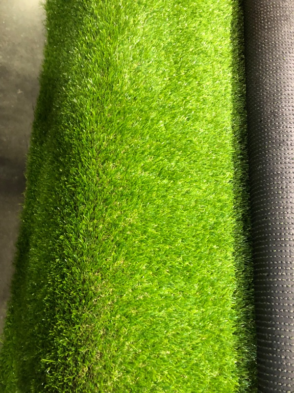 Photo 3 of ZGR Artificial Garden Grass Premium Lawn Turf, Realistic Fake Grass, Synthetic Turf, Thick Pet Turf, Fake Faux Grass Rug with Drainage Holes Indoor/Outdoor Landscape Customized Available
