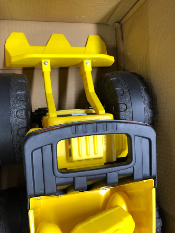 Photo 3 of Tonka Mighty Monster RC Dump Truck - A First-Ever - Made with Real Steel, Variable Speed, Motorized Hauling & Dumping, 360 Degree Stunts - Great Gift for Ages 5+, Frustration Free Packaging