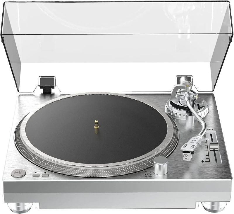 Photo 1 of DIGITNOW High Fidelity Belt Drive Turntable, Vinyl Record Player with Magnetic Cartridge, Convert Vinyl to Digital, Variable Pitch Control &Anti-Skate...*USED*
