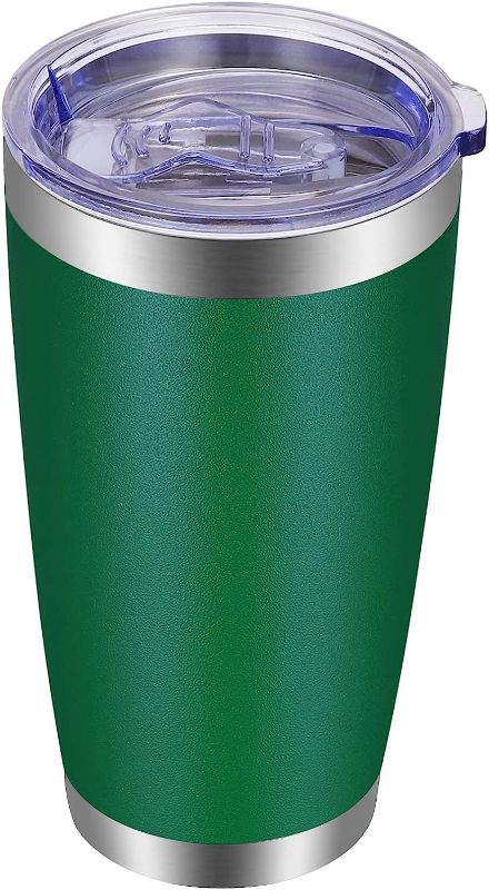 Photo 1 of 20oz Tumbler with Lid Stainless Steel Tumbler Cup Vacuum Insulated Double Wall Travel Coffee Mug Powder Coated Coffee Cup 
