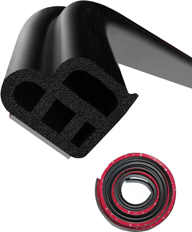 Photo 1 of AOCISKA L Shape Car Door Seal Strip,Universal Auto Door Soundproofing Weatherstrip,Waterproof Car Seal Strip Soundproof Weatherstrip for Car, Truck, SUV, RV...
