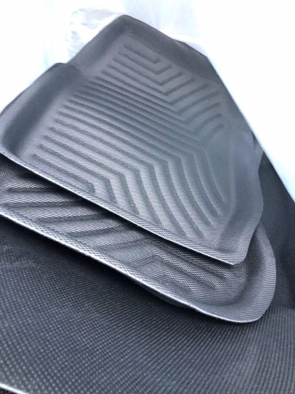 Photo 4 of DiffCar Tesla Model 3 Floor Mats & Cargo Liners,Tesla Model 3 Floor Mats 2023 2022 2021,Tesla Model 3 All Weather Floor Mats for Tesla Model 3 Accessories,Tesla Floor Mats Model 3 & Frunk & Trunk Mats