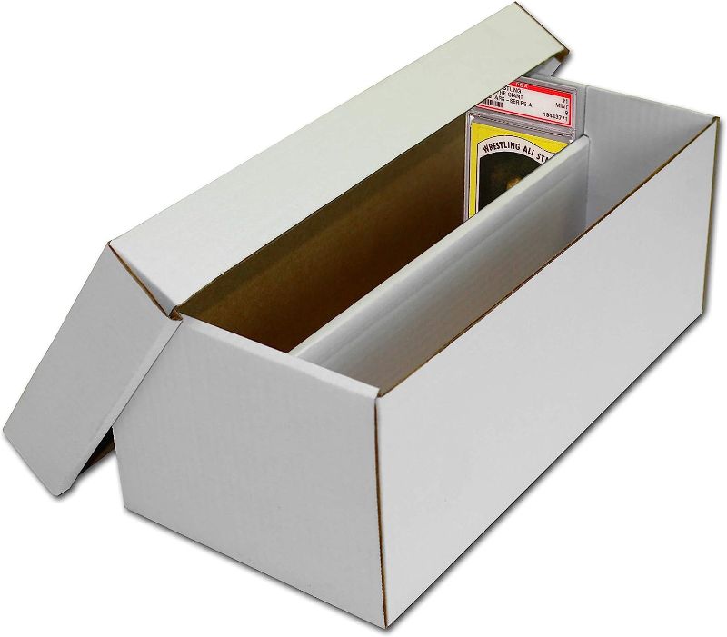 Photo 1 of 3 BCW Cardboard Graded Card Shoe Box - Graded Card Storage Box
