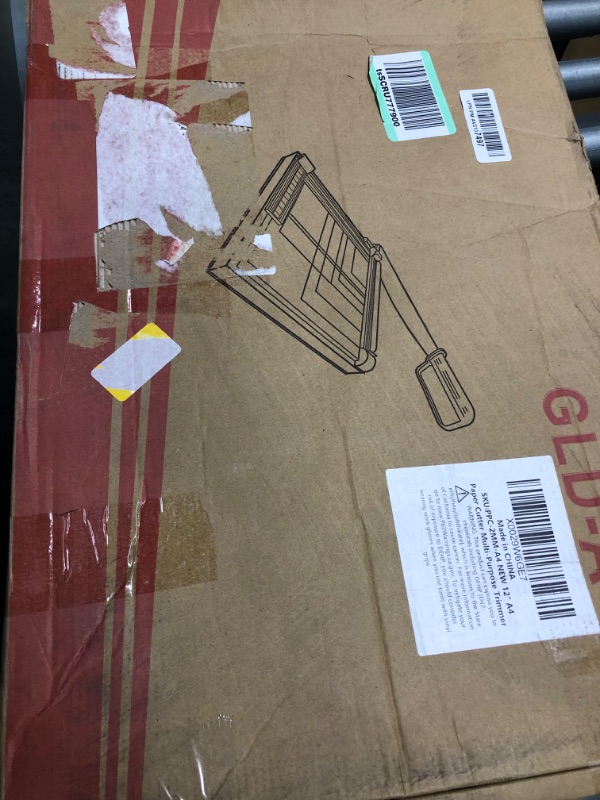 Photo 1 of HFS (R) 12” A4 Paper Cutter Multi-Purpose Trimmer for Copper Sheet, Leather, Plastic Sheet, Iron Sheet, Non-Woven Fabric 12 Sheets 80-Gram Paper Vinyl Cutter