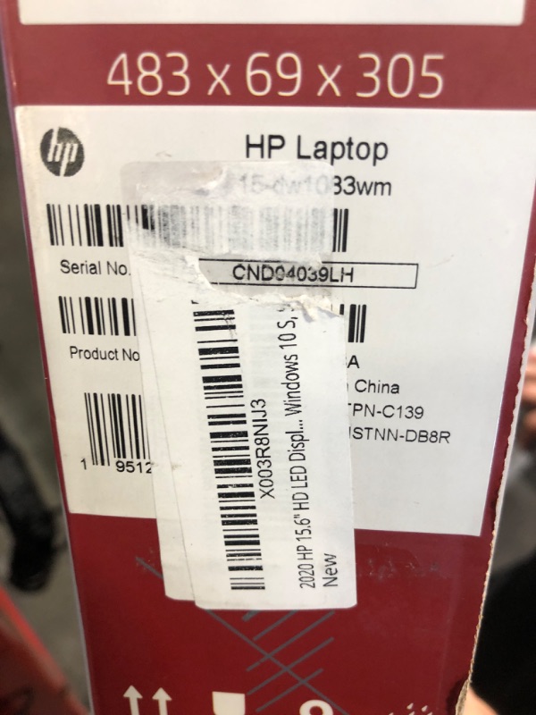 Photo 3 of 2020 HP 15.6" HD LED Display Laptop, Intel Pentium Gold 6405U Processor, 4GB DDR4 RAM, 128GB SSD, HDMI, Webcam, WI-FI, Windows 10 S, Scarlet Red 4Gl128G SSD