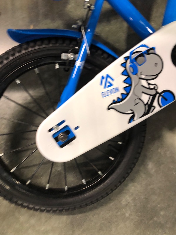 Photo 1 of Elevon Dinos Kids Bike Kids Bicycle with Removable Training Wheels and Basket 12 Inch 14 Inch 16 Inch 18 Inch for Boys Girls Ages 2-9 Years Old
--- No Paddles/ train W --- 