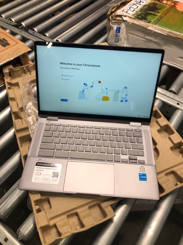 Photo 2 of HP Elitebook MT44 Touchscreen Laptop, AMD Ryzen 3 2300U, 16GB DDR4 RAM, 256GB SSD, 14" FHD Business Laptop, Backlit Keyboard, Fingerprint Reader, Windows 10 pro (Renewed) Touchscreen+16GB RAM+256GB SSD