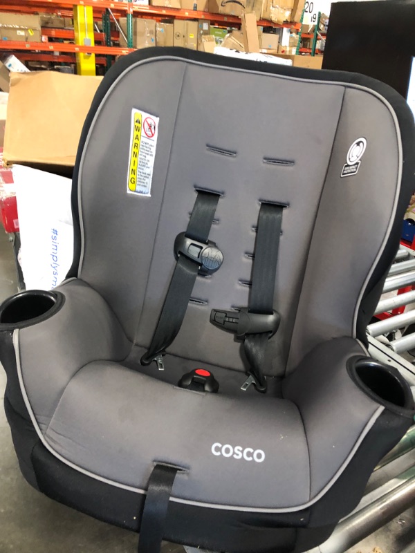 Photo 1 of Cosco Onlook 2-in-1 Convertible Car Seat, Rear-Facing 5-40 pounds and Forward-Facing 22-40 pounds and up to 43 inches, Black Arrows