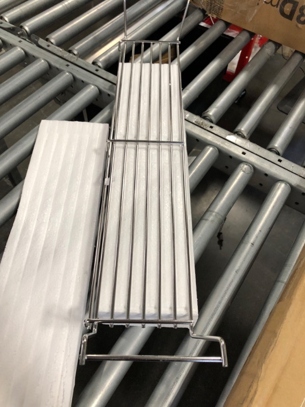 Photo 3 of Adviace 65054 Grill Warming Rack for Weber Genesis 300 Series, Genesis E310, E320, E330, S310, S320, S330, Stainless Steel Warming Grates Replacement for Weber Genesis Grill Parts, Weber 81323, 62749. Genesis 300 Grill Rack