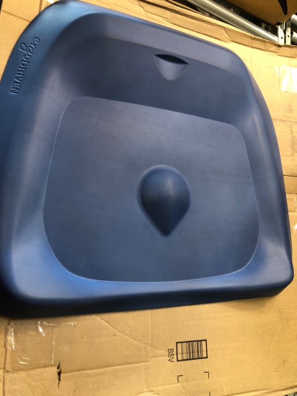 Photo 1 of Topo Comfort Mat by Ergodriven | The Not-Flat Standing Desk Anti-Fatigue Mat with Calculated Terrain | Standing Desk Mat | Comfortable Standing Mat | Office Mat | Desk Accessories | Denim Blue