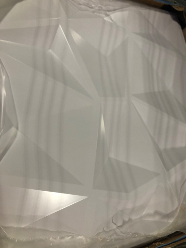 Photo 3 of Art3d Diamond PVC Wall Panel and Nano Double-Sided Tape Heavy Duty